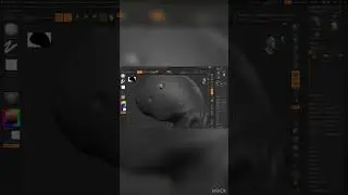 sculpting Lil'Zoth in Zbrush 