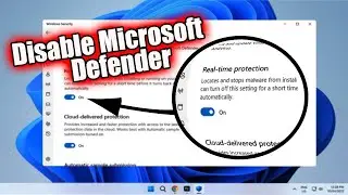 How To Disable Microsoft Defender Antivirus In Windows 11