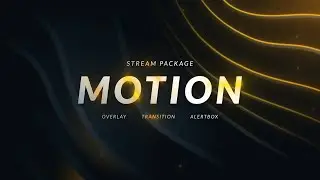 Motion — Twitch Stream Package, Overlays and Alerts for OBS