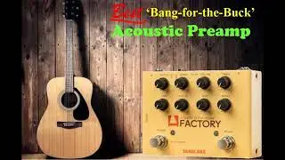 Sonicake A Factory Acoustic Guitar Effects Preamp Review
