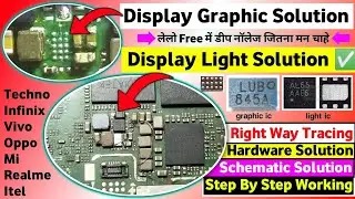 Infinix Hot 8 Display Light Solution | Infinix X650c Graphic Solution
