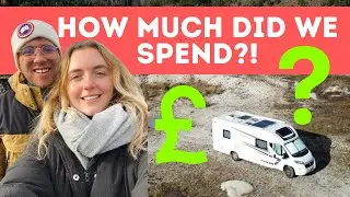 HOW MUCH DID A YEAR OF VAN LIFE COST?! #vanlife #vanlifeuk #wintervanlife
