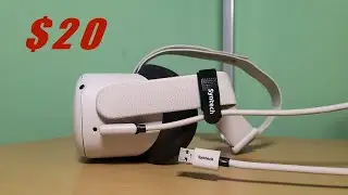 $20 Oculus Quest 2 Link Cable from Amazon! Syntech 16FT Link Cable VR Headset Review