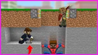 STEPFATHER TRAPED SPIDER ARDA! 😱 - Minecraft