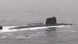 Los submarinos “Simpson” y “Carrera” participaron de la Revista Naval Internacional en Valparaiso