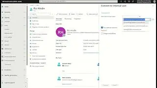 Entra ID: Convert external users to internal users (Preview)
