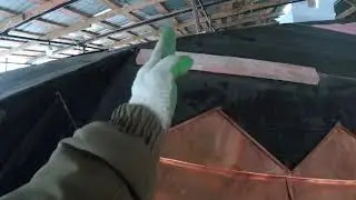 Изготовление и монтаж медной шашки.