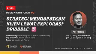 Strategi Mendapatkan Klien Lewat Explorasi Dribbble - Design Chit-Chat #9