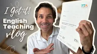 I finally got my TEFL Level 5 certificate from TTA