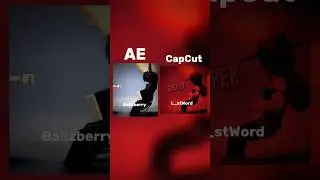 After Effects vs CapCut