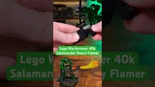A PERFECT Lego Warhammer Heavy Flamer For The Salamander 