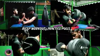 ARMWRESTLING BASED BICEP WORKOUT II PRACTICE PULLING
