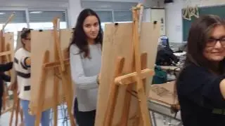RETO MANIQUÍ. IES Gilabert de Centelles. Dibujo Artístico. 1º Bachillerato