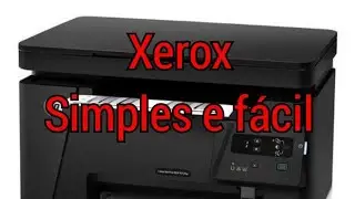 Com tirar uma xerox  na impressora  hp