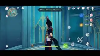 OPPO Reno10 Pro+ Genshin Impact gaming test (full screen short version)