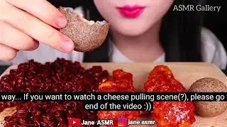 🌟 Black bean noodles, spicy chicken - Jane ASMR's video but with extra speed - ASMR Gallery