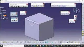 ConceptPD6: Catia Part Modeling : How to use Fillet in CATIA  #how #engineeing
