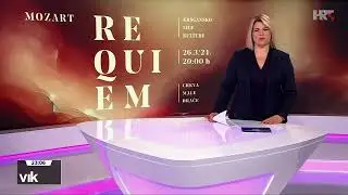 Mozartov Requiem u Dubrovniku (Vijesti iz kulture HRT1, 26.3.2024.)