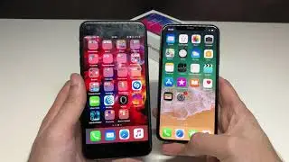 iPhone X vs iPhone 7 Plus Jet Black | Сравнение двух моделей