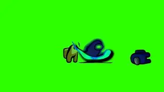 Among Us Green Screen JoJo Kira Yoshikage/Okuyasu Kill (+ Assets)