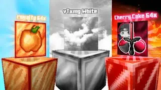 🔥BEST 3 [64x] PvP texture packs MCPE/MCBE/MCJE 1.18-1.21+🔥