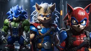 Superheroes But Sonic 🌟 All Characters