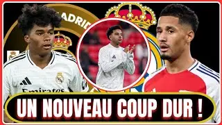 🚨🚨 LE REAL MADRID ANNONCE UN NOUVEAU COUP DUR ! LA GRANDE ANNONCE DE WILLIAM SALIBA !