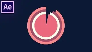 Animate an elypse shape with radial wipe in After Effects ✔