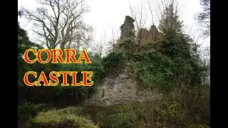 CORRA CASTLE - stunning Scottish castle sitting on a cliff top