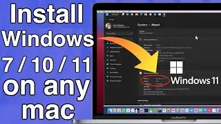 How to install Windows 10 - 11 on any Mac | Full Tutorial