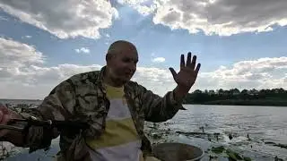 База відпочинку «Тиха гавань»🇺🇦Перший вихід на воду👍Боковий ківок😉#барахолкіно#рибалканадніпрі