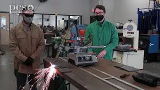 Learning about Welding at Largo High School