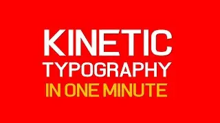 Kinetic Typography in One Minute - PowerPoint Tutorial ( Download Link )