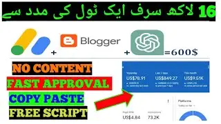 $6,000 Per Month Free Tools Website Case Study 2023  How to Make Tool Website In Blogger