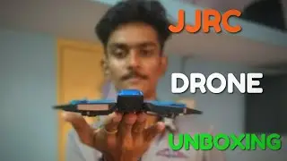 JJRC BLUE CRAB DRONE UNBOXING // Mini selfie drone