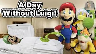 Plush Skit - A Day Without Luigi!
