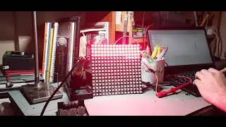 RASPBERRY PI PICO 16*16 NEOPIXEL LED MATRIX WORKING(DIY)
