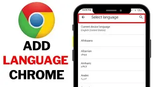 How to Change Google Chrome Language in Mobile - New Update 2023