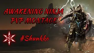 Shunkko | AWAKENİNG NİNJA PVP MONTAGE! | Black Desert Online | Ep1