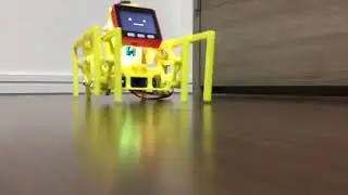 Chebyshev Linkage Walking Robot with M5 Stack (Ver. 2)