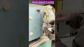 Rock Heated to 600°C | Then It Cracked 🔥 #education #experiment