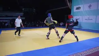 Открытое первенство и чемпионат Кыргызской Республики по кунг-фу файтинг 2024г. Фрагменты часть 4.