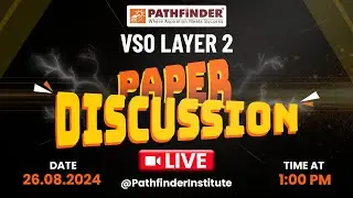 VSO LAYER 2  (26th August) Examination Paper Discussion by Top Faculties | Don't miss this!