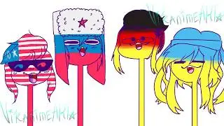 [MEME] - {shitpost}CountryHumans(Happy Birthday to me on March 1)