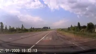 Сегодня утром на объездной Чаадаево