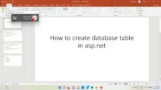 database create in visual studio by using inbuild sql server database