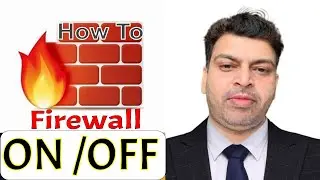 How to Turn ON or Turn OFF  Windows Firewall | Enable Disable Firewall in Windows11 