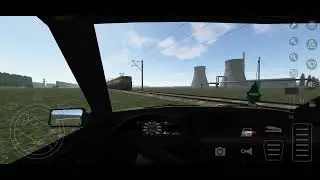 поезд гудит