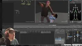Motionbuilder Tutorial - 16 : Fatality Character Interaction Part 1