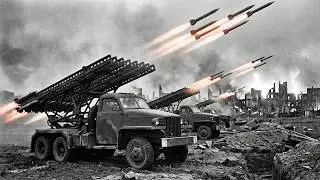 Katyusha: 16 rockets in 7 seconds that burned the German Orsha station in 5 minutes...